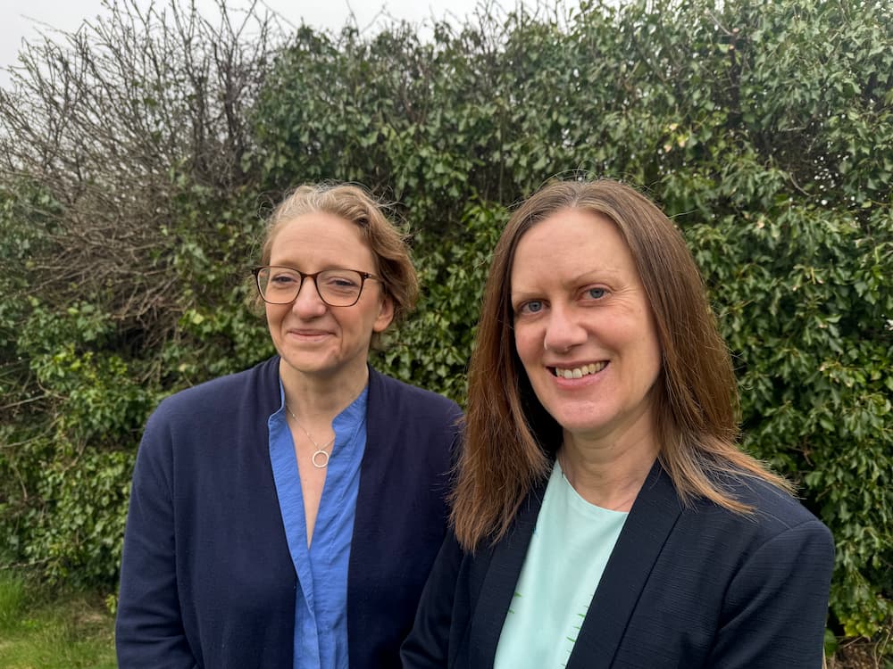 Julia Charlesworth and Louise Hewitson